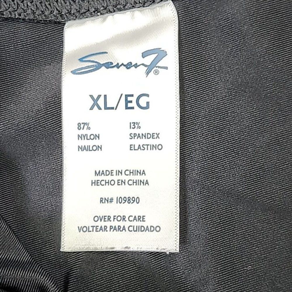Seven7 Leggings Womens Extra Large Black Faux Leather Fitted - Picture 6 of 9